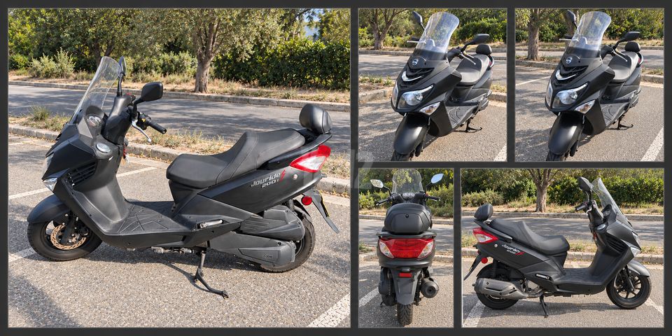 מודעת רכב סאן יאנג ג'וי רייד 200