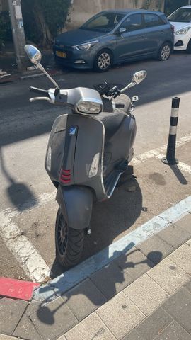 מודעת רכב פיאג'ו וספה ספרינט 125