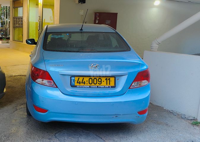 מודעת רכב יונדאי אקסנט i25