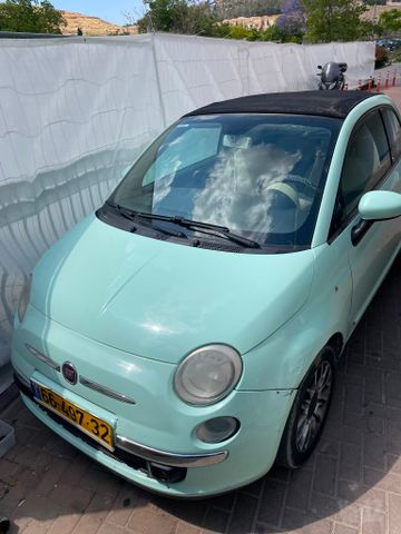 מודעת רכב פיאט 500