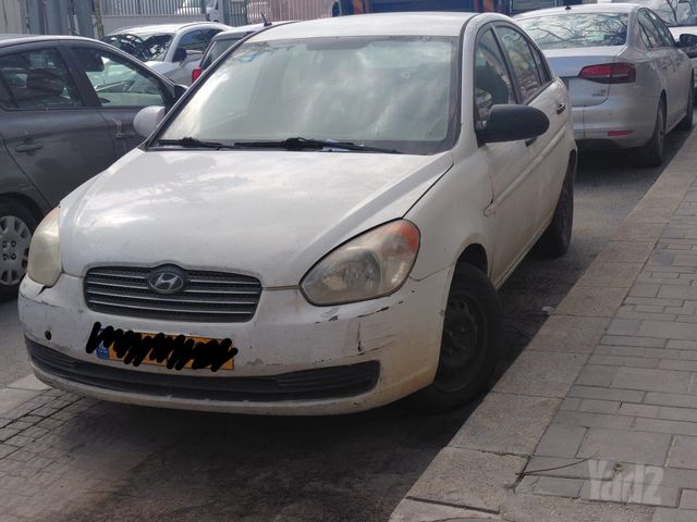 מודעת רכב יונדאי אקסנט i25