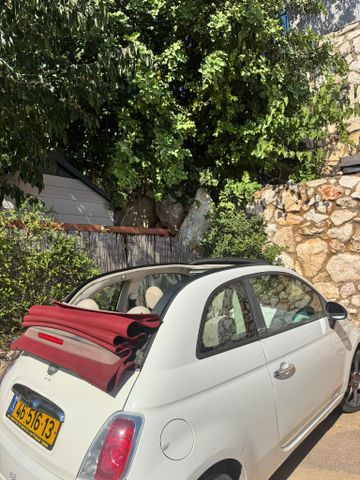 מודעת רכב פיאט 500