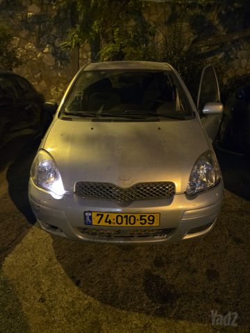 מודעת רכב טויוטה יאריס