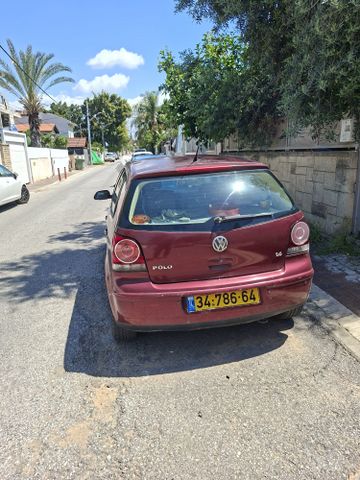 מודעת רכב פולקסווגן פולו