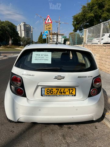 סוניק LTZ אוט׳ האצ'בק 5 דל 1.6 (116 כ״ס)