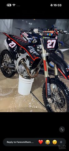 מודעת רכב הונדה CRF250R