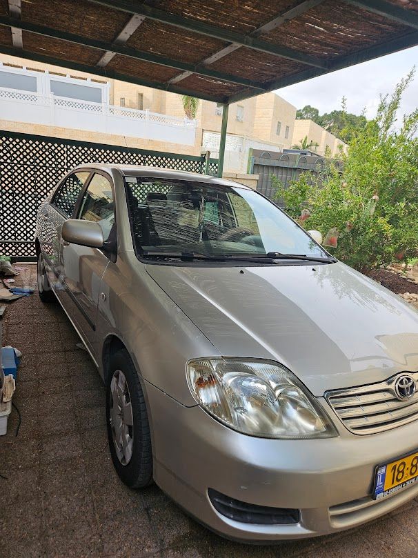 מודעת רכב טויוטה קורולה
