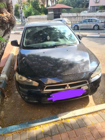 מודעת רכב מיצובישי לנסר