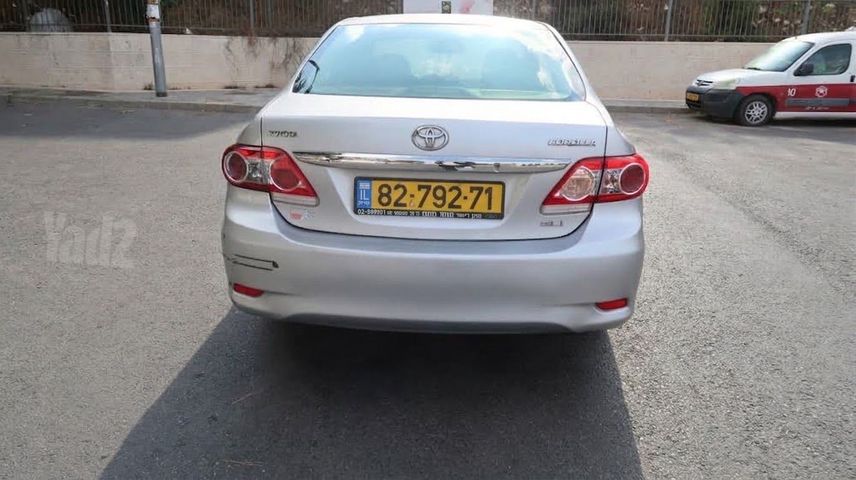 מודעת רכב טויוטה קורולה