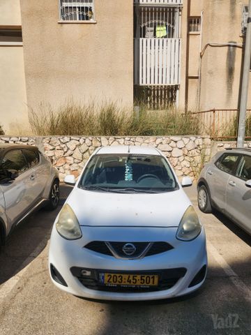 מודעת רכב ניסאן מיקרה