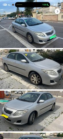 מודעת רכב טויוטה קורולה