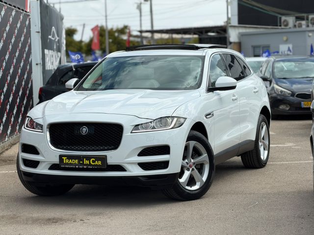 F-Pace 4X4 Prestige Plus אוט׳ בנזין 5 דל 2.0 (250 כ״ס) [2017-2020]