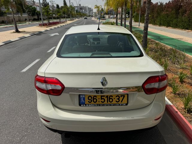 מודעת רכב רנו פלואנס 2