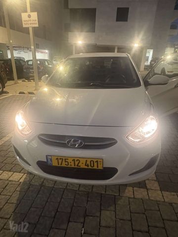 מודעת רכב יונדאי אקסנט i25