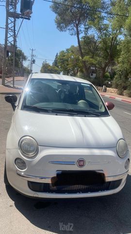 מודעת רכב פיאט 500
