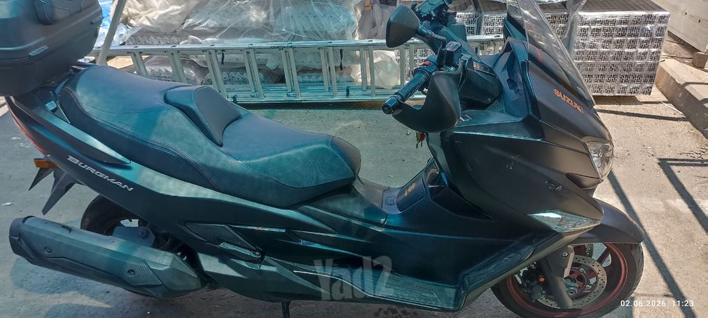 מודעת רכב סוזוקי בורגמן 400