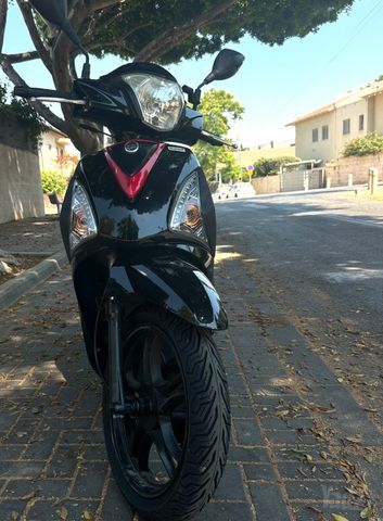 מודעת רכב סאן יאנג סימפוני 125