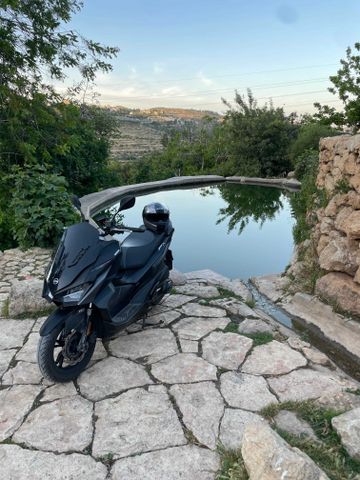 מודעת רכב סאן יאנג ג'ט איקס 125