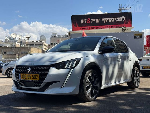 מודעת רכב פיג'ו 208