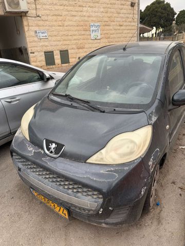 מודעת רכב פיג'ו 107