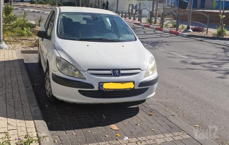 מודעת רכב פיג'ו 307