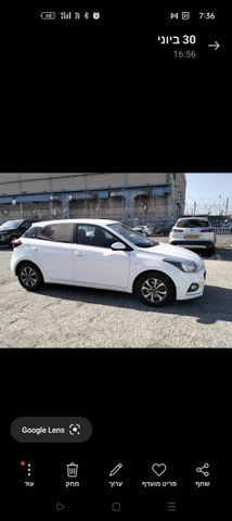 מודעת רכב יונדאי i20