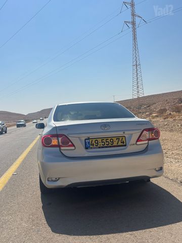 מודעת רכב טויוטה קורולה