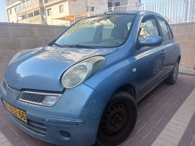 מודעת רכב ניסאן מיקרה