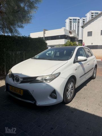 מודעת רכב טויוטה אוריס