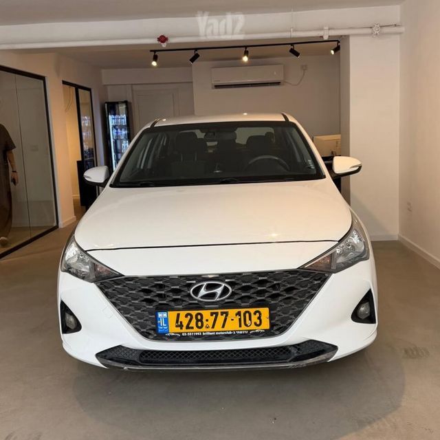 מודעת רכב יונדאי אקסנט i25