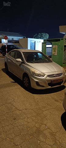 מודעת רכב יונדאי אקסנט i25
