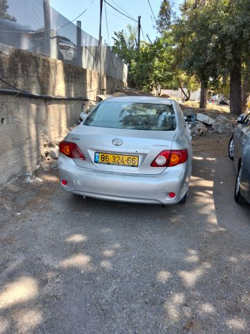 מודעת רכב טויוטה קורולה