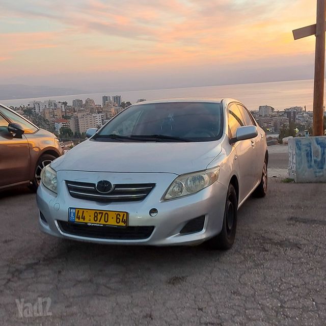 מודעת רכב טויוטה קורולה