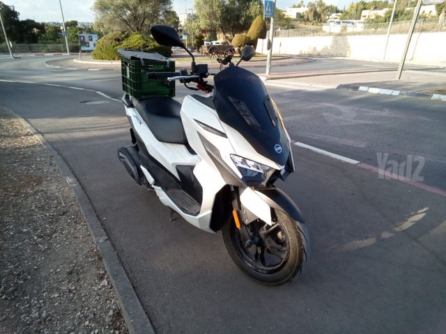 מודעת רכב סאן יאנג ג'ט איקס 125