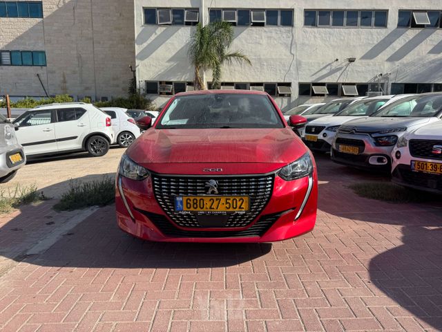 מודעת רכב פיג'ו 208