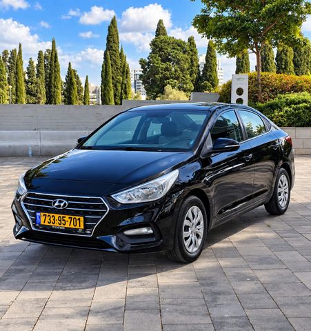 מודעת רכב יונדאי אקסנט i25