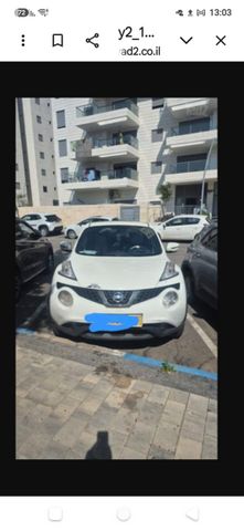 מודעת רכב ניסאן ג'וק