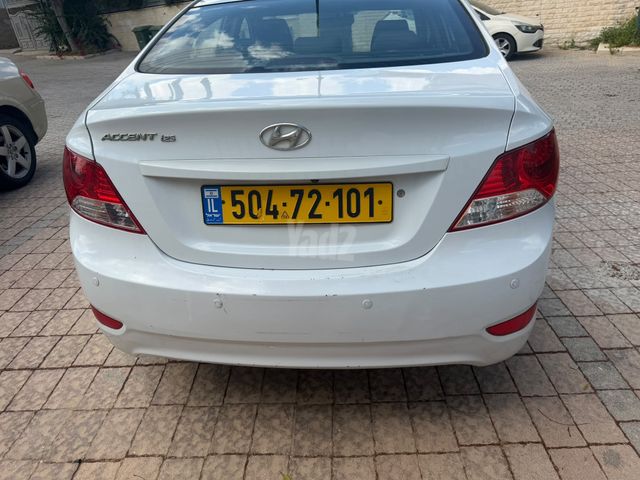 מודעת רכב יונדאי אקסנט i25