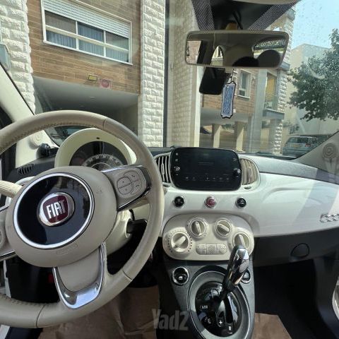מודעת רכב פיאט 500