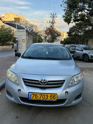 מודעת רכב טויוטה קורולה