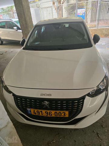 מודעת רכב פיג'ו 208