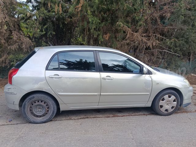 מודעת רכב טויוטה קורולה
