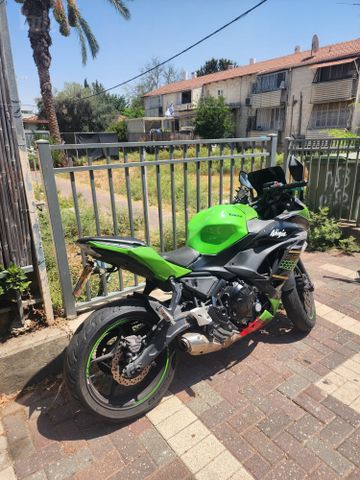 מודעת רכב קאוואסאקי נינג'ה 650