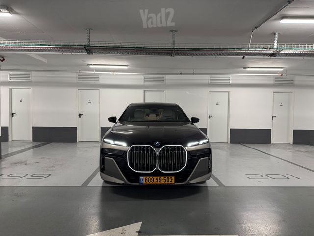 מודעת רכב ב מ וו סדרה 7 2