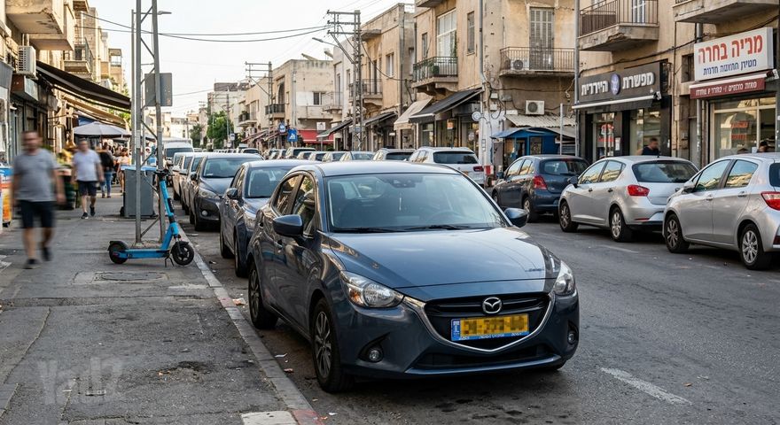 מודעת רכב מאזדה 2
