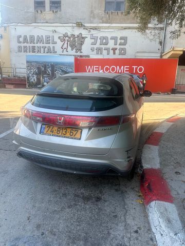 מודעת רכב הונדה סיוויק