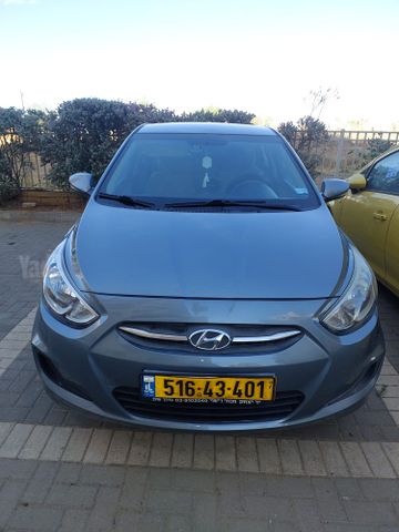מודעת רכב יונדאי אקסנט i25