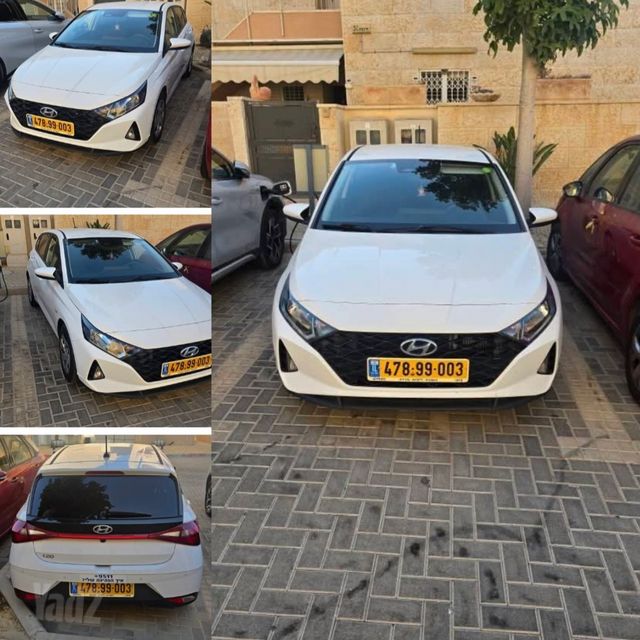 מודעת רכב יונדאי i20
