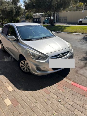 מודעת רכב יונדאי אקסנט i25