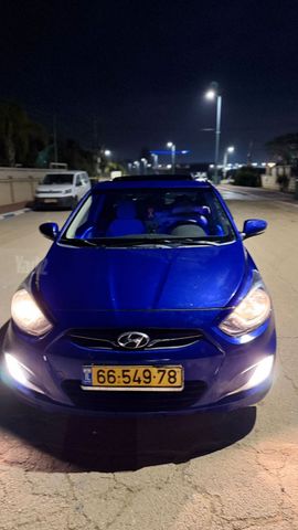 מודעת רכב יונדאי אקסנט i25
